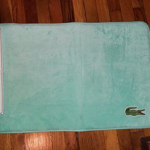 Lacoste Mint Green, Memory Foam Crocodile Rug